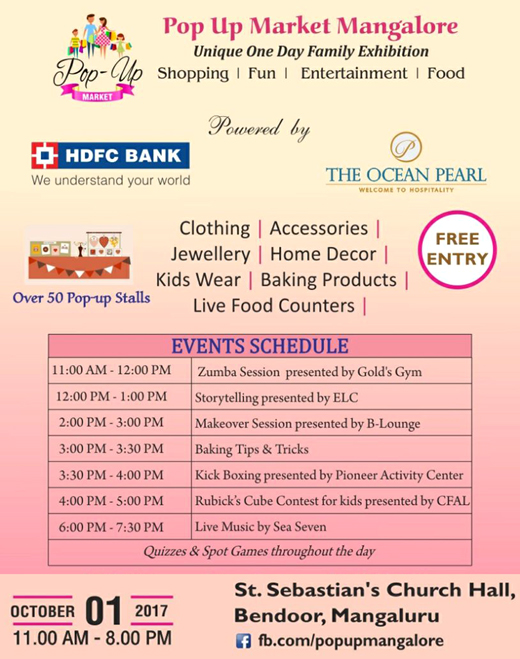 Pop Up Market mangalore